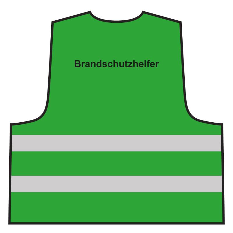 ✓ Multifunktionsweste - Brandschutzhelfer, grün