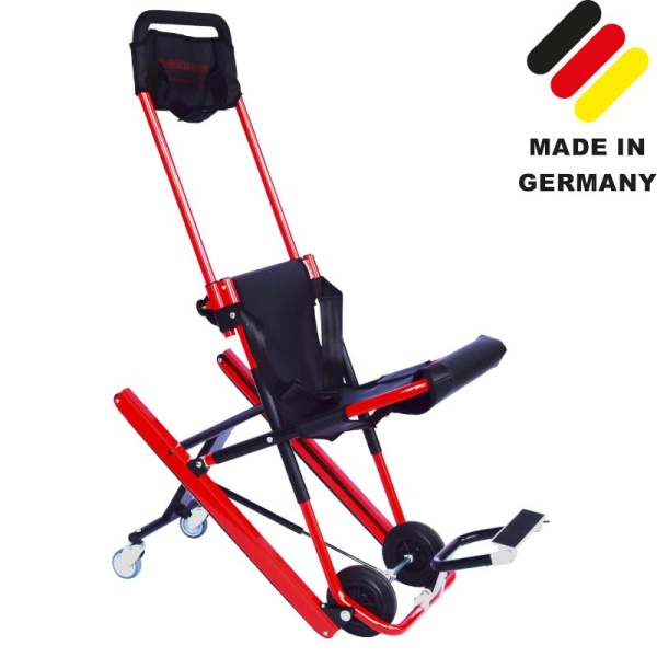 Ph-RESCUE-CHAIR® CLASSIC+ | Rettungsstuhl mit einfacher Fußstütze