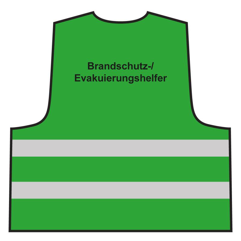 ✓ Multifunktionsweste - Brandschutz-/ Evakuierungshelfer